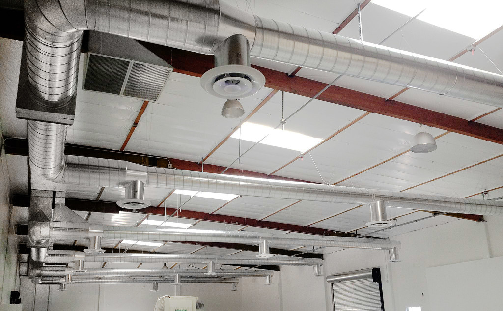 Commercial HVAC duct work in Redondo Beach